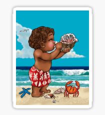 Tui's Gang Fiji Islands - Davui Shell Sticker