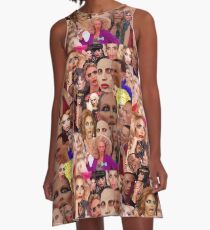 Alyssa Edwards Collage A-Line Dress