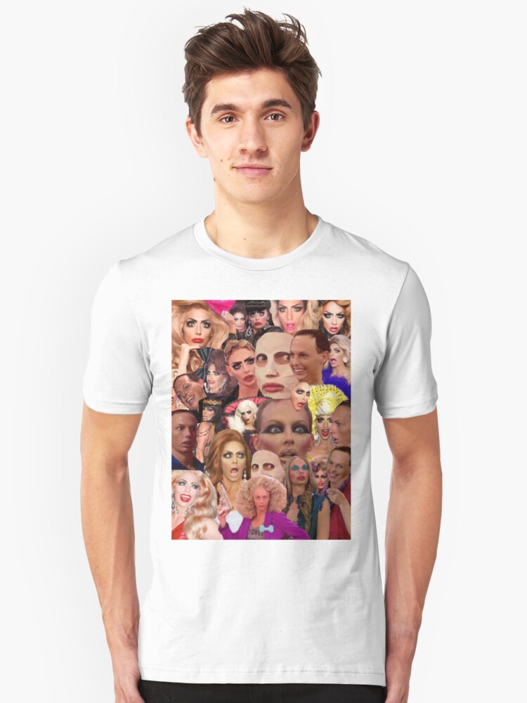 Alternate view of Alyssa Edwards Collage  Slim Fit T-Shirt