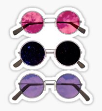 Three Sunglasses Sticker