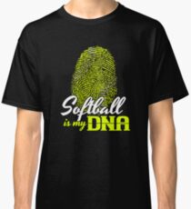 Softball is my DNA T Shirt Classic T-Shirt