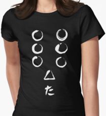 Seven Samurai - black Women's Fitted T-Shirt