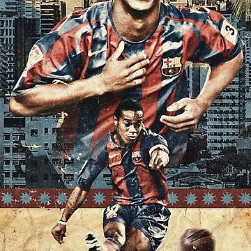 Ronaldinho World Cup 2002 Shirt Poster for Sale by Zgjimi17