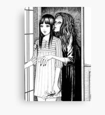 Whispering Woman Canvas Print