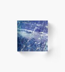 Cracked ice Acrylic Block