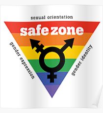 LGBT+ Safe Zone Equality Poster