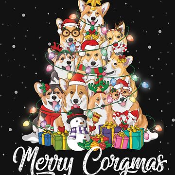 Corgi Dog Christmas T-shirt, Merry Corgmas, Gift For Dog Lovers, Dog T –  Famhose