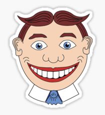 Tillie Gesicht Asbury Park NJ Sticker
