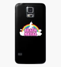 Unicorn Rainbow Death Metal Case/Skin for Samsung Galaxy