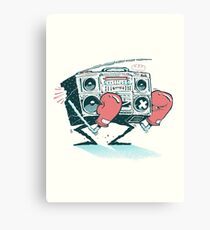 Boombox(ing) Canvas Print