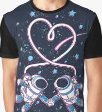 Raum Liebe Grafik T-Shirt