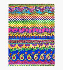 Color Borders Galore Photographic Print