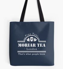 MoriarTea: What People Brew (white) Tote Bag