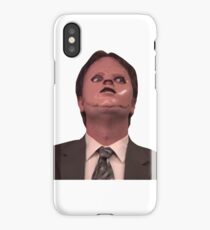 Dwight Schrute CPR Mask Funny iPhone Case