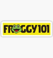 Froggy 101 The Office Sticker