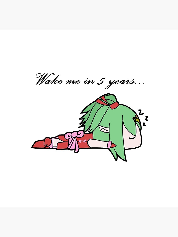 Wake Me In Five Years - Tiki by shroomsoft