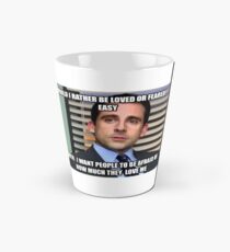 Michael Scott Would I Rather be Loved or Feared? Tall Mug