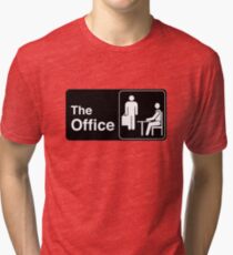 The Office TV Show Logo Tri-blend T-Shirt