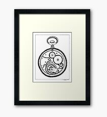 Clockwork Framed Print