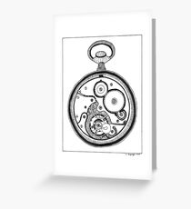 Clockwork Greeting Card