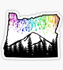 Regnerischer Oregon Sticker