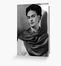 Frida Kahlo Greeting Card