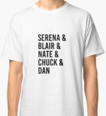 Camiseta clásica Personajes de Gossip Girl
