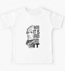 Alexander Hamilton Jefferson Started It TShirt Kids Tee