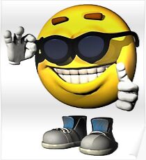 Smile Meme Guy Poster