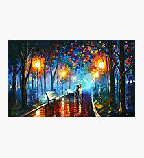 MISTY MOOD - Leonid Afremov Photographic Print