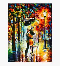 DANCE UNDER THE RAIN - Leonid Afremov Photographic Print