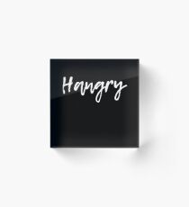 Hangry Shirt Acrylic Block