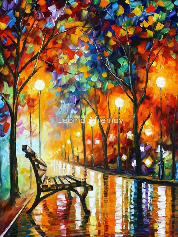 THE LONELINESS OF AUTUMN - Leonid Afremov by vitebskart