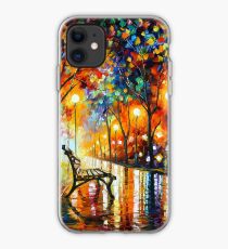 THE LONELINESS OF AUTUMN - Leonid Afremov iPhone Case