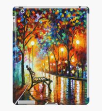 Die Einsamkeit des Herbstes - Leonid Afremov iPad-Hülle & Klebefolie