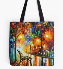 THE LONELINESS OF AUTUMN - Leonid Afremov Tote Bag