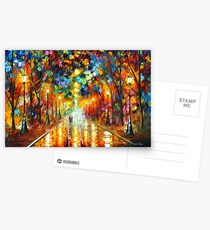 FAREWELL TO ANGER - Leonid Afremov Postcards