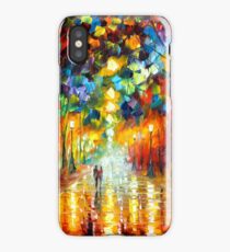FAREWELL TO ANGER - Leonid Afremov iPhone Case