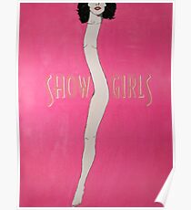 "Showgirls" Painting Poster
