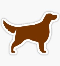 Irish Setter Silhouette(s) Sticker