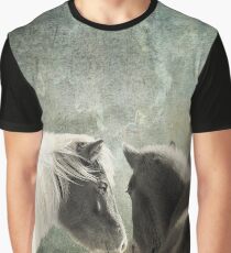 Pair of Horses Graphic T-Shirt