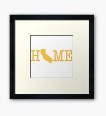 Home - Calfornia Framed Print