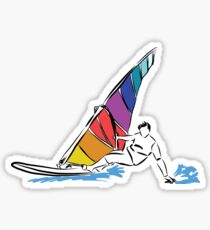 Windsurf Stickers | Redbubble