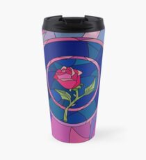 Glass Rose Travel Mug