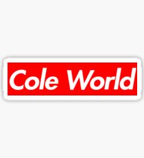 Cole World Sticker