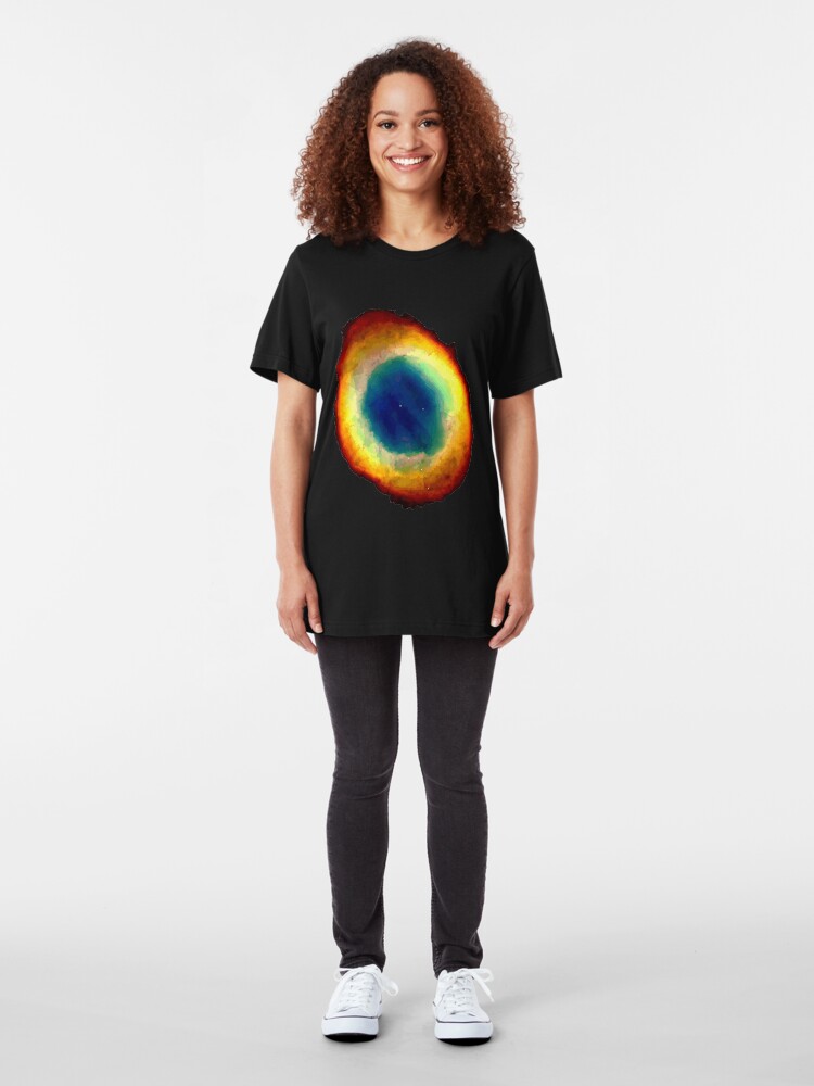 Alternate view of Ring Nebulae Slim Fit T-Shirt