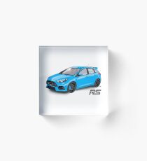 Bloque acrílico Ford Focus RS 2016