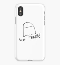Sarcastic Ghost iPhone Case