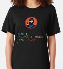 CSS Pun - Ninja Slim Fit T-Shirt