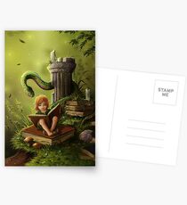 The Bookworm Postcards